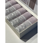 Подарочный набор полотенец-салфеток 30х50 см (6 шт.) Tivolyo Home BETSY MAGGY хлопковая махра лиловый, фото, фотография