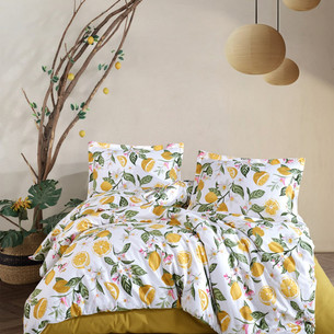 Постельное белье Clasy LIME хлопковый ранфорс V1 евро
