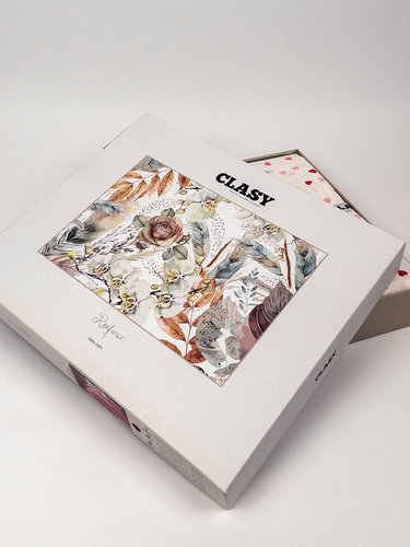 Постельное белье Clasy ROMANS хлопковый ранфорс V1 евро, фото, фотография