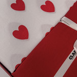 Постельное белье Clasy AMOR хлопковый ранфорс V2 евро, фото, фотография