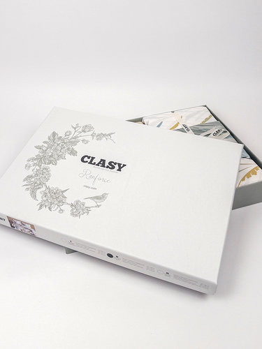 Постельное белье Clasy ESTIVA хлопковый ранфорс V1 евро, фото, фотография