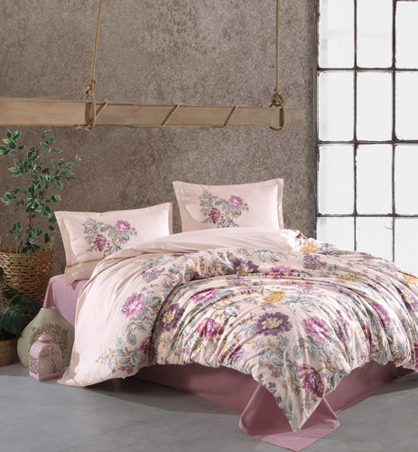 Постельное белье Clasy MIRANTE хлопковый ранфорс V1 евро, фото, фотография