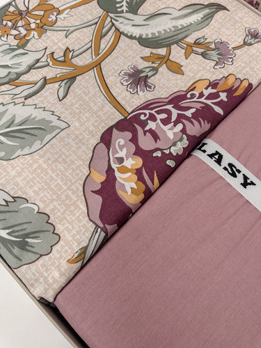 Постельное белье Clasy MIRANTE хлопковый ранфорс V1 евро, фото, фотография