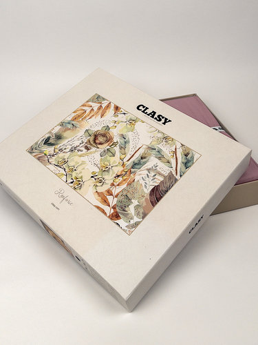 Постельное белье Clasy MIRANTE хлопковый ранфорс V1 евро, фото, фотография