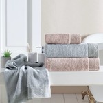 Набор полотенец для ванной 2 пр. Soft Cotton HERA хлопковая махра ментоловый, фото, фотография