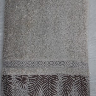 Полотенце для ванной DO&CO CALI хлопковая махра бежевый 70х140