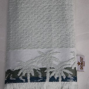 Полотенце для ванной DO&CO PALMIYE хлопковая махра светло-зеленый 70х140