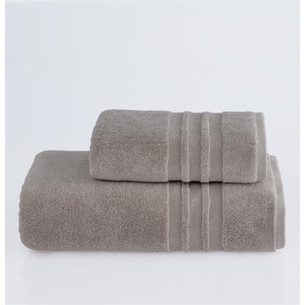 Набор полотенец для ванной 2 пр. Soft Cotton PRESTIGE хлопковая махра бежевый