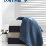 Набор полотенец для ванной 2 пр. Soft Cotton LORD хлопковая махра серый, фото, фотография