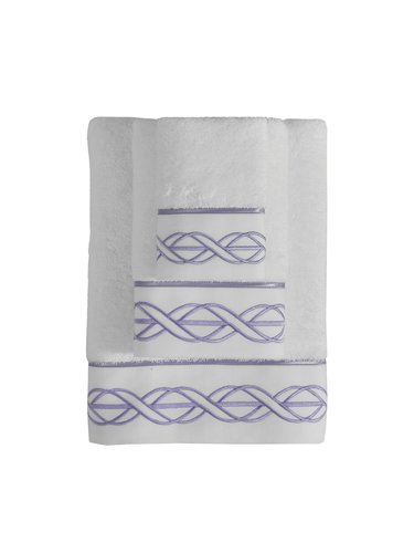 Набор полотенец для ванной 2 пр. Soft Cotton VITA хлопковая махра синий, фото, фотография