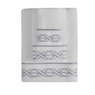 Набор полотенец для ванной 2 пр. Soft Cotton VITA хлопковая махра серый