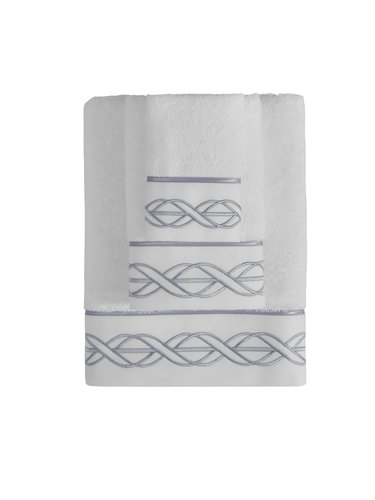 Набор полотенец для ванной 2 пр. Soft Cotton VITA хлопковая махра серый, фото, фотография