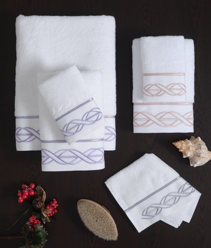 Набор полотенец для ванной 2 пр. Soft Cotton VITA хлопковая махра серый, фото, фотография