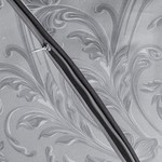 Постельное белье DO&CO ELLAN хлопковый сатин делюкс серый евро, фото, фотография