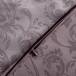 Постельное белье DO&CO ELLAN хлопковый сатин делюкс шоколадный евро, фото, фотография