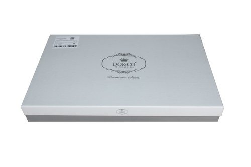 Постельное белье DO&CO ELLAN хлопковый сатин делюкс зелёный евро, фото, фотография