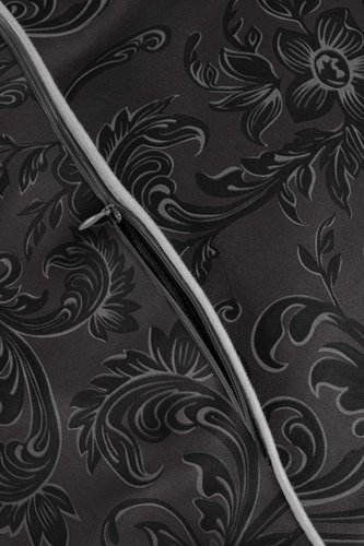 Постельное белье DO&CO ELLAN хлопковый сатин делюкс шоколадный евро, фото, фотография