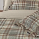 Постельное белье Sarev WINSTON хлопковый сатин делюкс mocha евро, фото, фотография