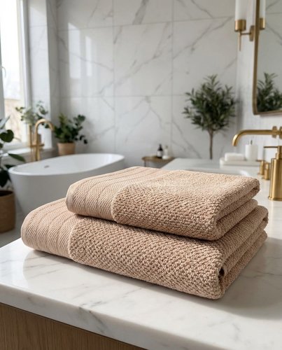 Полотенце для ванной Sofi De Marko CANDY хлопковая махра бежевый 50х90, фото, фотография