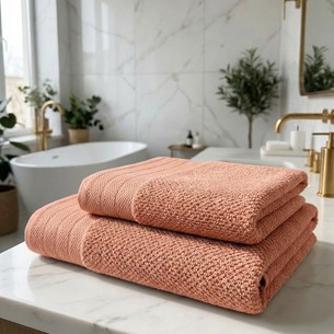 Полотенце для ванной Sofi De Marko CANDY хлопковая махра розовый 50х90