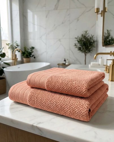 Полотенце для ванной Sofi De Marko CANDY хлопковая махра розовый 50х90, фото, фотография
