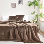 Декоративная подушка Sofi De Marko ФИЛИЦИЯ искусственный мех кофейный 45х45, фото, фотография