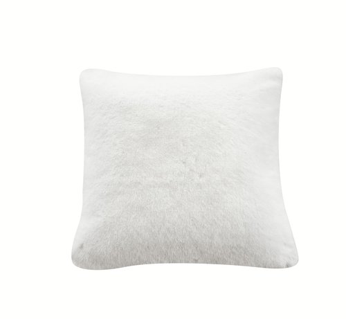 Декоративная подушка Sofi De Marko ФИЛИЦИЯ искусственный мех кремовый 45х45, фото, фотография