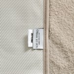 Набор ковриков для ванной Sofi De Marko PELLICIA искусственный мех бежевый 50х70, 60х100, фото, фотография