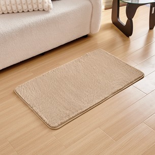 Набор ковриков для ванной Sofi De Marko PELLICIA искусственный мех капучино 50х70, 60х100