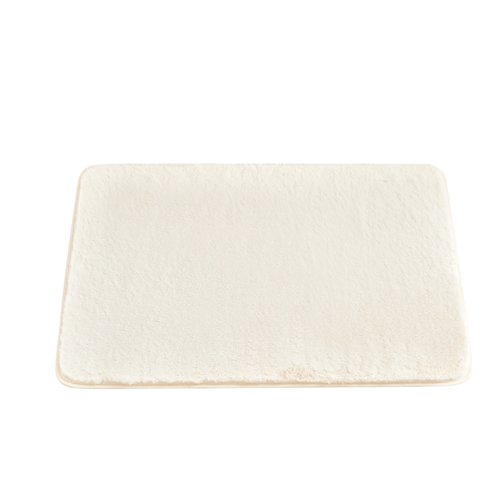 Набор ковриков для ванной Sofi De Marko PELLICIA искусственный мех кремовый 50х70, 60х100, фото, фотография