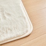 Набор ковриков для ванной Sofi De Marko PELLICIA искусственный мех кремовый 50х70, 60х100, фото, фотография