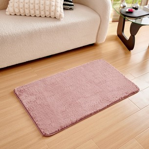 Набор ковриков для ванной Sofi De Marko PELLICIA искусственный мех пепельная роза 50х70, 60х100