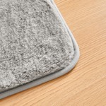 Набор ковриков для ванной Sofi De Marko PELLICIA искусственный мех серый 50х70, 60х100, фото, фотография