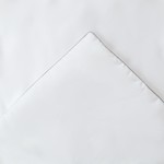 Постельное белье без пододеяльника с одеялом Sofi De Marko PREMIUM MAKO хлопковый сатин белый евро, фото, фотография