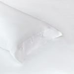 Постельное белье без пододеяльника с одеялом Sofi De Marko PREMIUM MAKO хлопковый сатин белый евро, фото, фотография