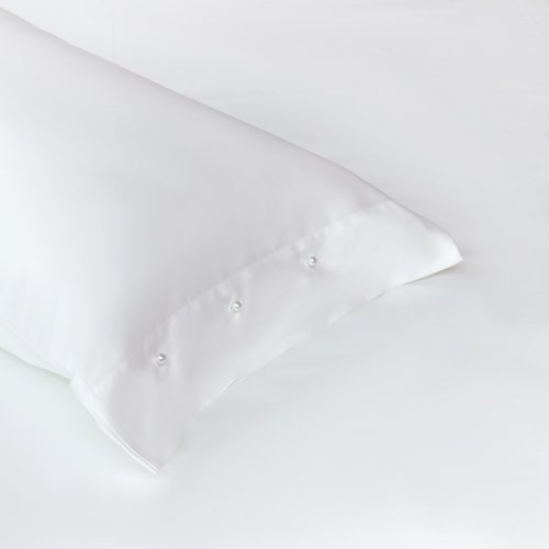 Постельное белье без пододеяльника с одеялом Sofi De Marko PREMIUM MAKO хлопковый сатин белый евро, фото, фотография