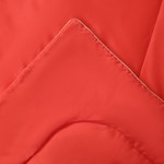 Постельное белье без пододеяльника с одеялом Sofi De Marko PREMIUM MAKO хлопковый сатин красный евро, фото, фотография