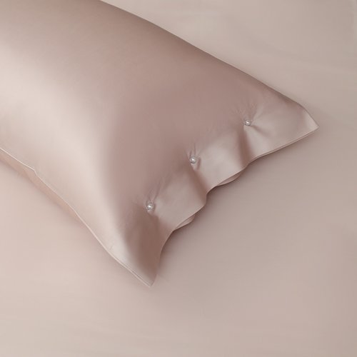 Постельное белье без пододеяльника с одеялом Sofi De Marko PREMIUM MAKO хлопковый сатин кремовый евро, фото, фотография