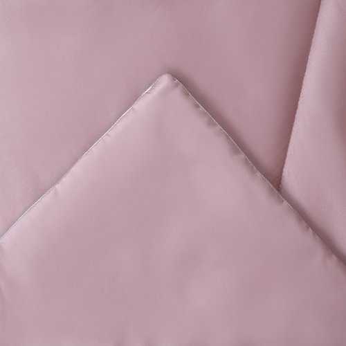 Постельное белье без пододеяльника с одеялом Sofi De Marko PREMIUM MAKO хлопковый сатин лиловый евро, фото, фотография