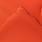 Постельное белье без пододеяльника с одеялом Sofi De Marko PREMIUM MAKO хлопковый сатин оранжевый евро, фото, фотография