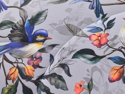 Постельное белье без пододеяльника с одеялом Sofi De Marko РЕНАТО хлопковый сатин V1 евро, фото, фотография