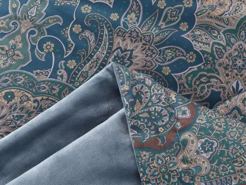 Постельное белье без пододеяльника с одеялом Sofi De Marko РЕНАТО хлопковый сатин V9 1,5 спальный, фото, фотография