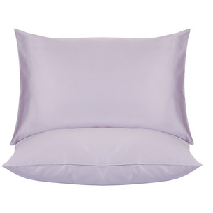 Набор наволочек 2 шт. Tivolyo Home ПВХ хлопковый сатин делюкс лиловый 50х70
