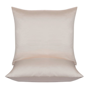 Набор наволочек 2 шт. Tivolyo Home ПВХ хлопковый сатин делюкс экрю 50х70