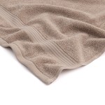 Подарочный набор полотенец для ванной 50х90, 70х140 Sofi De Marko MODENA хлопковая махра светло-коричневый, фото, фотография