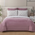 Постельное белье без пододеяльника с одеялом Sofi De Marko РОБЕРТО хлопковый сатин V34 евро, фото, фотография