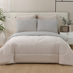 Постельное белье без пододеяльника с одеялом Sofi De Marko РОБЕРТО хлопковый сатин V35 евро, фото, фотография