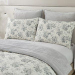 Постельное белье без пододеяльника с одеялом Sofi De Marko РОБЕРТО хлопковый сатин V37 евро, фото, фотография