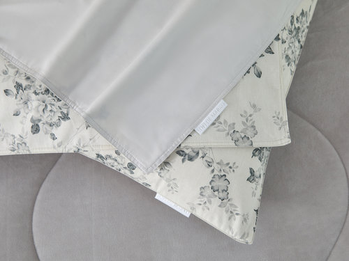 Постельное белье без пододеяльника с одеялом Sofi De Marko РОБЕРТО хлопковый сатин V37 евро, фото, фотография