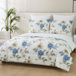 Постельное белье без пододеяльника с одеялом Sofi De Marko РОБЕРТО хлопковый сатин V38 евро, фото, фотография